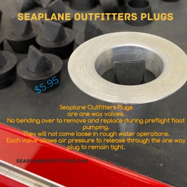 Check valve float plug detail